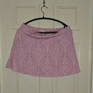 Laura Ashley Light Pink Patterned Mini Skirt‎